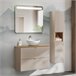 Mueble bajo lavabo encimera Manoa 80 Beige