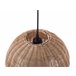 Beliani Lámpara colgante DRINO Natural