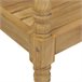Banco de madera datavia de jardín 120x51 Azul