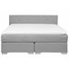 Beliani Cama continental Terciopelo CONSUL 191x212 Beige