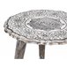 Beliani Conjunto de mesas ADRO Blanco/ Beige