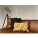 Beliani Cojín decorativo AYROOR 2er Set Mostaza