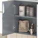 Armario suspendido con 2 Puertas FRG231-DG SoBuy Gris Oscuro