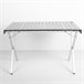 Aktive Mesa plegable camping aluminio antideslizante Gris