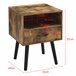 Mesa de Noche Gävle con Cajón aglomerado/madera 42 Madera