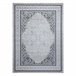 Alfombra GLOSS moderno 8490 52 Ornamento elegante marco 80x150 Gris