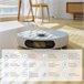 Robot Aspirador Inteligente CS-RS2-TWT2 Blanco