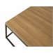 Mesa de centro color roble LOLA Roble