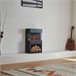 KAMINIO Eléctrica Chimenea HENRI - Estufa de Chimenea Eléctrica Negro