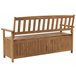 Beliani Banco SOVANA 160x60 Rojo