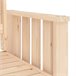 Banco de madera para Jardín con mesita 175x55 Blanco