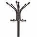 Mueble Auxiliar Perchero Paragüero Negro