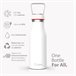 Botella Cloen Triple Capa, 500ml, Acero Inoxidable, Cloen Bottle Blanco