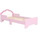Cama Infantil MDF, Tablero Multicapa ZONEKIZ Cama Infantil MDF, Tablero Multicapa ZONEKIZ Rosa