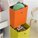 Organizador de Juguetes con 2 Cajas KMB37-W SoBuy Blanco