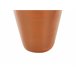 Beliani Jarrón decorativo KARFI Naranja