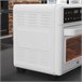 Horno Eléctrico Metal, Vidrio Templado HOMCOM, hogar - cocina Blanco