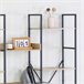 Max Home Estantería madera 11 estantes Negro/ Madera