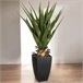 WELL HOME - Palmera artificial en maceta Verde Oscuro