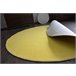 Alfombra ETON círculo 150x150 Amarillo