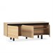 Mueble TV Molina 3 puertas Roble