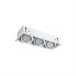 Empotrables y Downlights Aluminio Serie Cesar Blanco