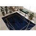 Alfombra EMERALD exclusivo 1022 glamour 180x270 Azul