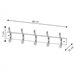 Perchero de Pared Amaia 5 Perchas Madera