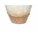 Beliani Jarrón decorativo BANTING Beige