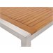 Beliani Conjunto de comedor GROSSETO Blanco