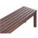 Beliani Banco Madera de eucalipto TUSCANIA Marron