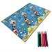 Acomoda Textil – Alfombra Infantil para Colorear Azul