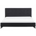 Beliani Cama con somier Poliéster AMBASSADOR 192x216 Beige