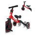 Triciclo dobrável que evolui para uma bicicleta de equilíbrio por 1 a 4 anos Rosa
