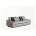 Sofá 3 plazas MELVIN color gris Gris