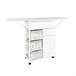 Acomoda Textil– Mueble de Planchar de Madera con 9 Compartimentos Blanco