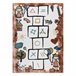 Alfombra FUN Hop para niños rayuela animales 160x220 Rosa