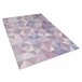 Beliani Alfombra de pelo corto KARTEPE 140x200 Azul