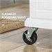 Isla de Cocina MDF, Melamina de Madera HOMCOM, hogar - cocina Blanco