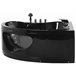 Beliani Bañera de interior TOCOA 146x205 Negro