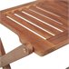 8 Sillas de jardín plegables de madera con cojines Antracita