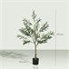 Olivos Artificiales Seda HOMCOM, hogar - decoración Verde