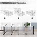 Jaula para Animales Acero, PP PawHut Negro