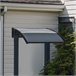 Marquesina Exterior Policarbonato Outsunny Negro