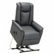 Sillón relax eléctrico piel sintética MAX Antracita