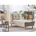 Beliani Chaise longue Poliéster ALSTEN Beige