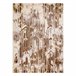 Alfombra MEFE moderna B402 Vintage Structural dos niveles 160x220 Marron