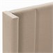 Estructura de cama tapizada Noelia 140x190 Beige