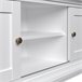 Mueble TV 2 puertas laminado blanco PARIS Blanco