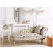 Beliani Chaise longue derecho Poliéster NIMES Beige